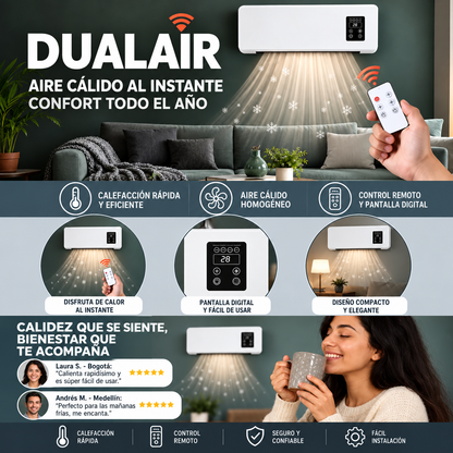 DUALAIR | Clima perfecto al instante